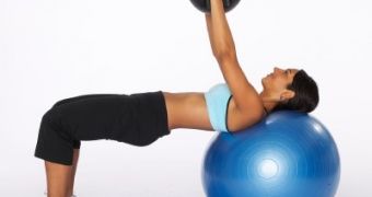 Some fitness balls can explode if too much air is pumped into them, the CPSC warns