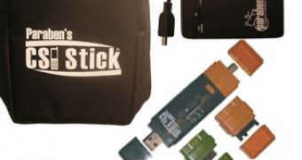 The CSI stick can recover cell-phone data even if the additional SD card has been formatted