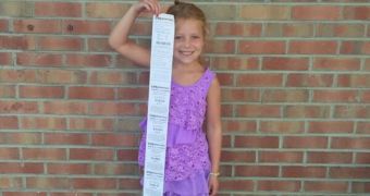 Twitter user compares length of CVS receipt to height of  6-year-old daughter