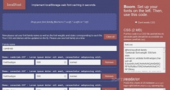 Caching Web Fonts to HTML5 LocaStorage  Improves Page Load Times