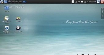 Calculate Linux 14.16 Keeps Old KDE Desktop in Place - Screenshot Tour