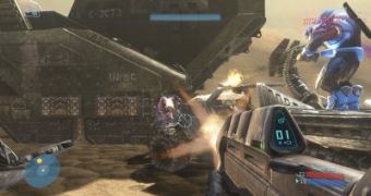 Halo 3 gameplay screenshot