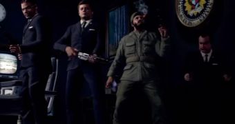 Call of Duty: Black Ops Zombies Mode protagonists: JFK, Castro, Nixon and McNamara