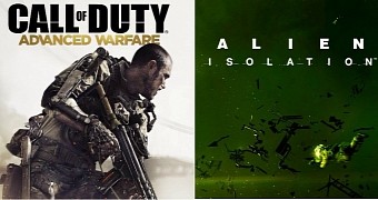 Call of Duty: Advanced Warfare + Alien Isolation collage