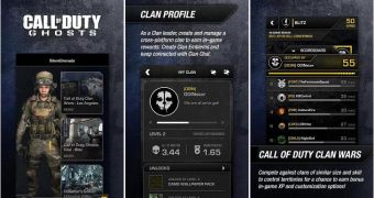 Call of Duty: Ghosts companion app (screenshots)