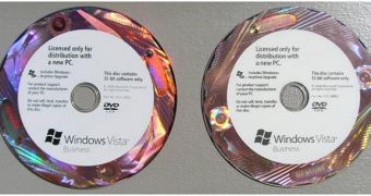 Genuine and Counterfeit Windows Vista Business