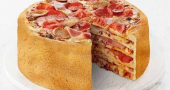 Boston Pizza revealed the pizza cake – a pizza for the entire family