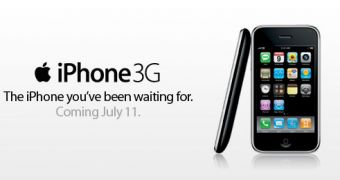 iPhone 3G on Fido's website