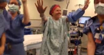 Deborah Cohan dances in the operating room