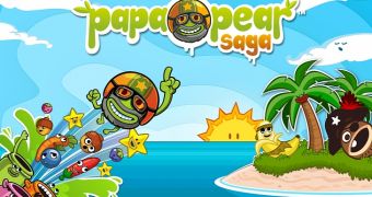 Papa Pear Saga for Android (screenshot)