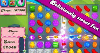 Candy Crush Saga iOS screenshot