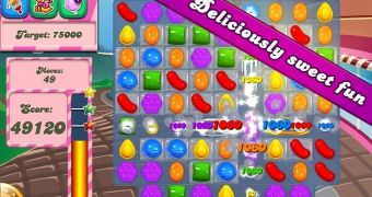 Candy Crush Saga for Android (screenshot)