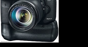 Picture showing the current Canon 7D Mark II camera
