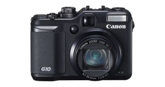 Canon PowerShot G10 - front view