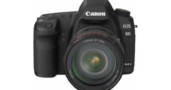 EOS 5D Mark II  - front view
