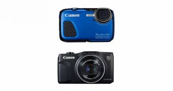 Canon PowerShot D30 and SX700 HS