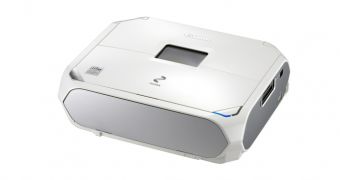 The Canon PIXMA mini320 compact photo printer