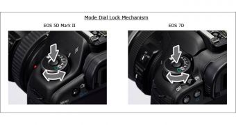 Canon to Offer Locking Mode Dial for EOS DSLRs, Charge 100$ for It