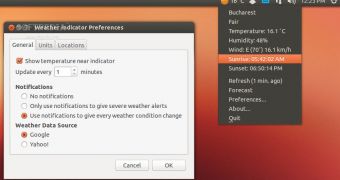 Canonical Might Drop the Weather Indicator from Ubuntu 13.04