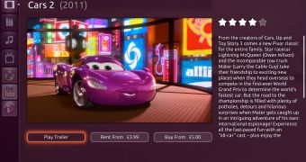 Ubuntu TV interface