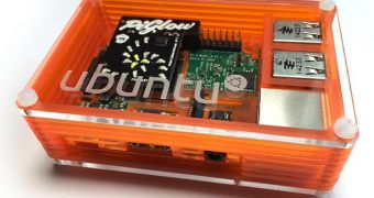 Orange Match Box case for Raspberry Pi 2