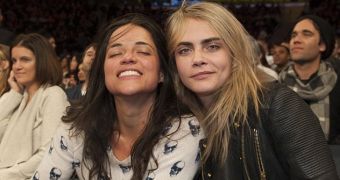 Michelle Rodriguez wants to get Cara Delevingne to star with her in the "Thelma & Louise" remake