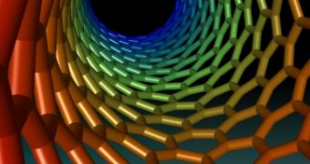 Carbon nanotube - detail