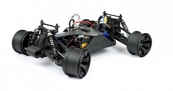 Carbon fiber-based RC car