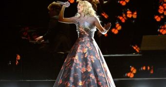 Carrie Underwood was one of the performers at the 2013 Grammy Awards