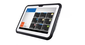 Casio V-T500 rugged tablet has swappable battery