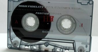 A common cassette tape