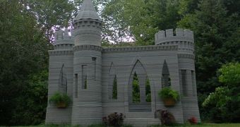 Andrey Rudenko's 3D printed castle