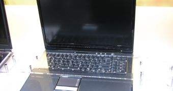 Clevo D900F, a notebook powered by Core i7