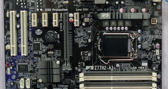 ECS Z77H2-A3 low-cost Intel Ivy Bridge LGA 1155 motherboard