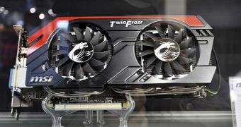CeBIT 2013: MSI Also Has a Video Card on Display