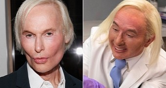 The “Baron of Botox” Dr. Frederic Brandt and Martin Short in character as Dr. Franff