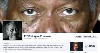 Morgan Freeman death hoax going viral