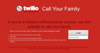 Twilio offers free calls to users in Boston