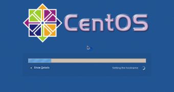 CentOS 5 Loading Screen