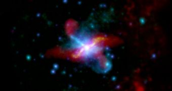 The peculiar galaxy Centaurus A as seen in longer infrared wavelengths and X-rays