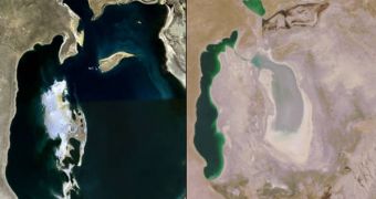 Poor water schemes have led to the drying up of the Aral Sea