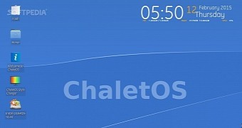 ChaletOS' desktop environment