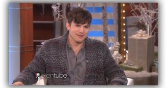 Ashton Kutcher talks to Ellen DeGeneres about daughter Wyatt