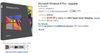 A Windows 8 Pro upgrade is much cheaper at Amazon