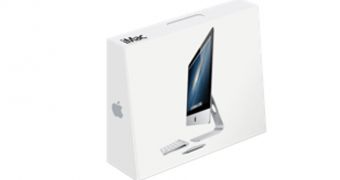 iMac shipping box