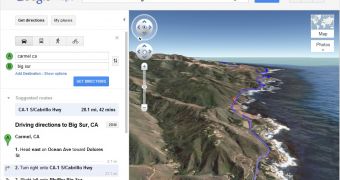 You can check out a trip in 3D in Google Maps now