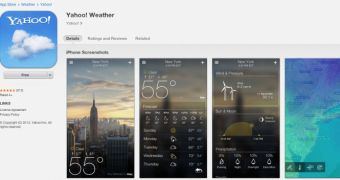 Yahoo! Weather on the App Store