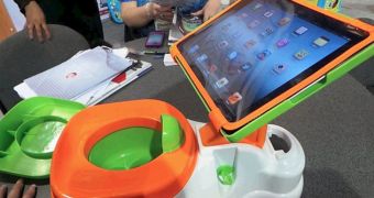 The iPotty is manufactured by CTA Digital
