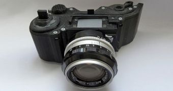 3D printed SLR camera