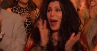 Cher is overwhelmed with pride and emotion after seeing son Chaz Bono on DWTS